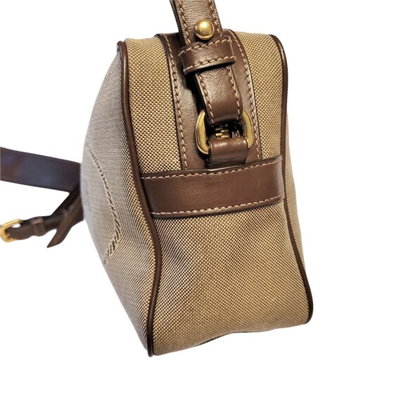 PRADA Logo Jacquard Canvas Crossbody Camera Bag - Picture 4 of 16